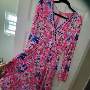 Cotton elastic dress